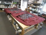 Tracker Party Barge (2013) Enclosure (6) Piece Set Maroon Dowco 73635-34 Boat. Fixed Price $1499.95.