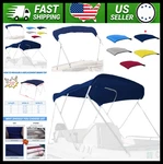 3 Bow Bimini Top Replacement Cover Waterproof Marine Boat Canopy Navy. Fixed Price $139.99.