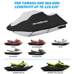 Neverland Fit Up To 120" Trailerable Jet Ski Cover Waterproof Heavy Duty Black. Fixed Price $42.23.