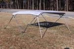 New Vortex 4 Bow Pontoon/deck Boat Bimini Top 6' Long Grey 91-96" Wide. Fixed Price $245.99.