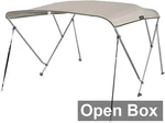 Msc Bow 6'X46"X73"-78" Bimini Top Boat Cover With Rear Support Pole, Beige. Fixed Price $117.69.