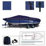 Chaparral Ssi 236 Trailerable Premium Boat Cover Navy 600D Heavy Duty Waterproof. Fixed Price $199.45.