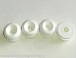 4 White Stayput Knobs For Boat Canvas Cover Bungee Shock Cord Loops Tie Down. Fixed Price $12.58.