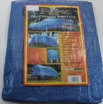 Tarp 12 Ft X 20 Blue High Density Polywoven Cloth. Fixed Price $17.50.