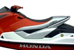 Honda Aquatracks Seat Cover Hydro-turf R-12X Black/red/silver Cf Em. Fixed Price $161.95.