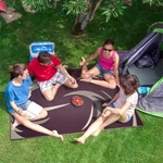 Stylish Camping Mat SD8185 X 18-FEET Graphic Swish Outdoor Rv Reversible. Fixed Price $49.99.