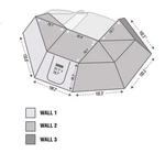 Overland Vehicle Nomadic 270 Drivers Side Awning Wall Universal 18109910. Fixed Price $249.99.
