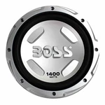 Boss Audio Chaos Inch 1400 Watt Ohm Car Power Subwoofer CX122. Fixed Price $72.99.