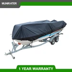 New Boat Cover V-hull Runabouts Black Yacht 420D 11-13FT Waterproof Us. Fixed Price $21.24.