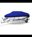 Boat Cover 19 - 20 Model Pacific Blue Msc Heavy Duty Marine Grade Polyester. Fixed Price $59.95.