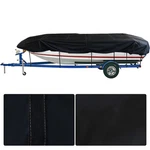 16FT Jon Boat Cover Waterproof Heavy Duty Trailerable 600D. Fixed Price $40.52.