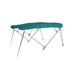 Carver A(8SQ)4893UB-03 4-BOW Square Tube Sunbrella Bimini Top, Persian Green New. Fixed Price $529.39.