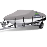 20'-22' Trailerable Boat Cover Waterproof Heavy Duty Fit V-hull Runabout Fishing. Fixed Price $59.99.