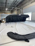 Larson 190 Lxh Black 11845523 Bimini Top W/ Frame And Boot Marine Boat. Fixed Price $319.96.