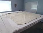 Shademate Universal Bow Bimini Top & Boot 80129 74" X 65" Linen Boat. Fixed Price $139.95.