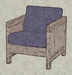 Cargo Classic Set 1 Seat And Back Only *shipping Time 4-7 Wks. Fixed Price $125.00.