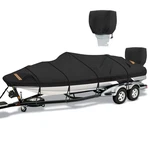 Silivn Boat Cover 17-19 Ft 1200D Waterproof Motor Fits Bass Tracker. Fixed Price $146.23.