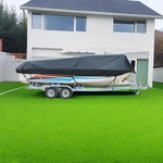 Boat Cover Marine Grade Polyester Canvas Trailerable Waterproof Heavy 600D. Fixed Price $43.19.