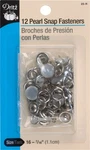 Dritz Pearl Snap Fasteners 7/16" 12/PKG-WHITE 3 Pack. Fixed Price $21.11.