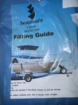 Seapisode Blue 4 Bow Marine Grade Fade And Crack Resistant Bimini Top Cover. Fixed Price $40.00.