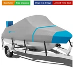900D Boat Cover, Heavy Duty Waterproof Bass Covers With Motor Fits.... Fixed Price $124.50.