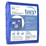 15X20 Blue Poly Tarp Waterproof Heavy Duty Multi Purpose Protection Mil Thick. Fixed Price $42.29.