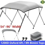 Kakit 1200D 3 Bow 4 Bimini Tops Boat Cover With Frame & Support Poles Boot. Fixed Price $169.82.