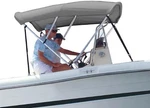 Survivor Marine Products Bimini Top (fabric Only), Gray, 4-FEET Length X 36-INCH. Fixed Price $91.98.