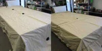 Misty Harbor 2085CF (2019) Pontoon Cover W/ Bimini Top & Boot Tan Marine Boat. Fixed Price $799.95.