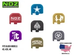 Ndz Slide Cover Backplate For Glock 43X 48 Aluminum - Popular Images. Fixed Price $23.74.