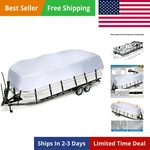 Trailerable Pontoon Boat Cover, Fits 17 28FT Long & Beam Width Up 102IN.... Fixed Price $161.99.