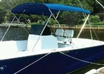 Carver Covers 604A07 3 Bow Bimini Top 79-84IN J Red Canvas Made By. Fixed Price $481.73.