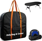 Premium Foldable Poker Bag With Cover Fits 84" Tables, Multi-pocket Stor. Fixed Price $59.99.