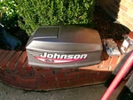 Johnson Evinrude 1999 Top Cowling Hood Upper Engine Cover 40 Hp. Fixed Price $69.99.