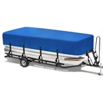 Neverland Pontoon Boat Cover Waterproof Heavy Duty Fit 21FT-24FT Long Beam Blue. Fixed Price $53.99.