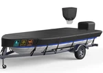 Heavy Duty 5 Layers 1200D Jon Boat 12FT - 14 With Motor Cover, 100% .... Fixed Price $100.15.