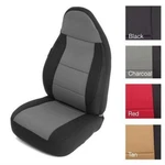 Complete Neoprene Front & Rear Seat Covers For 2003-2006 Jeep Wrangler Tj. Fixed Price $189.99.