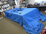 Taylor Made 74206OB Universal Console Travel Cover 23' 5" - 24' 4" Blue Boat. Fixed Price $179.95.