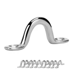 Amadget Bimini Boat Top Pad Eye, 316 Stainless Steel Straps Tie Down.... Fixed Price $21.99.