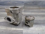 1987 Yamaha Exciter Lc 569 570 Cylinder Piston Jug Engine Cover Motor. Fixed Price $69.00.