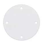 Seachoice Polypropylene Cover Plate Arctic White Od: 4-1/8". Fixed Price $18.65.