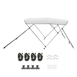 Uimoso Bow Boat Bimini Tops 72"L X 73"-78" 46" Light Gray Canopy Cover. Fixed Price $107.99.