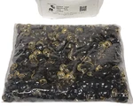 (box Of 1000) Fasnap BN4647 S-steel Black Enamel Fasteners Caps / Only. Fixed Price $109.99.