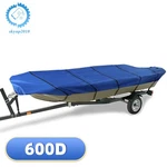 12FT 14FT 16FT 18FT Water Proof Heavy Duty Trailerable For Jon Boat Cover 600D. Fixed Price $37.05.