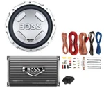 Boss CX122 12" 1400W Car Power And Amplifier Kit. Fixed Price $173.99.