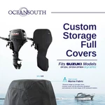 Oceansouth Outboard Storage Full Cover For Suzuki Cyl 327CC 20" Leg. Fixed Price $76.96.