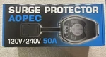 Aopec Rv Surge Protector 50 Amp With Removable Waterproof Cover Nib!!!. Fixed Price $40.00.