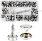150 Pcs Marine Canvas Snap Button Fastener Kit Upholstery Boat Cover. Fixed Price $16.29.