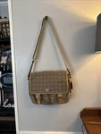 Vintage Coach Messenger Crossbody Bag F70283 Canvas Leather Y2K 2000 Euc. Fixed Price $75.00.