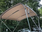 Cro Replacement Bimini Top Canvas+boot For Sun Tracker Bass Buggy Beige 9'X8.5'. Fixed Price $289.00.